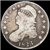 Image 1 : 1823 Capped Bust Half Dollar NICELY CIRCULATED