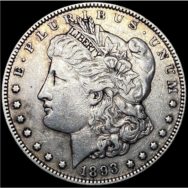 1893 Morgan Silver Dollar LIGHTLY CIRCULATED