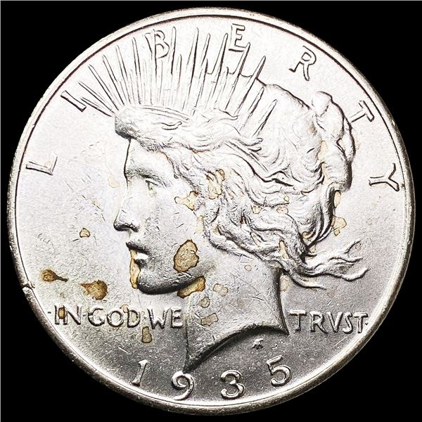 1935-S Silver Peace Dollar UNCIRCULATED