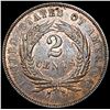 Image 2 : 1868 Two Cent Piece CLOSELY UNCIRCULATED
