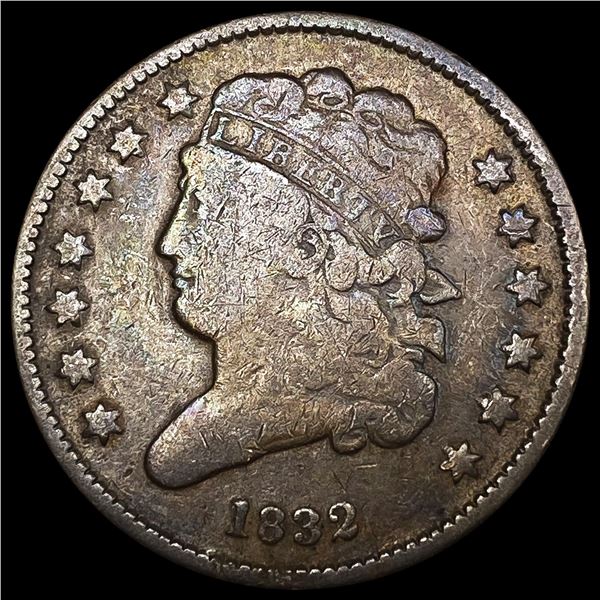1832 Classic Head Half Cent NICELY CIRCULATED