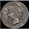 Image 1 : 1921 Silver Peace Dollar LIGHTLY CIRCULATED