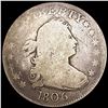 Image 1 : 1806 Draped Bust Quarter NICELY CIRCULATED