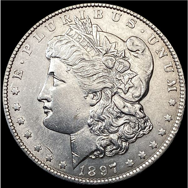 1897-O Morgan Silver Dollar CLOSELY UNCIRCULATED