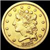 Image 1 : 1838 $2.50 Gold Quarter Eagle CLOSELY UNCIRCULATED