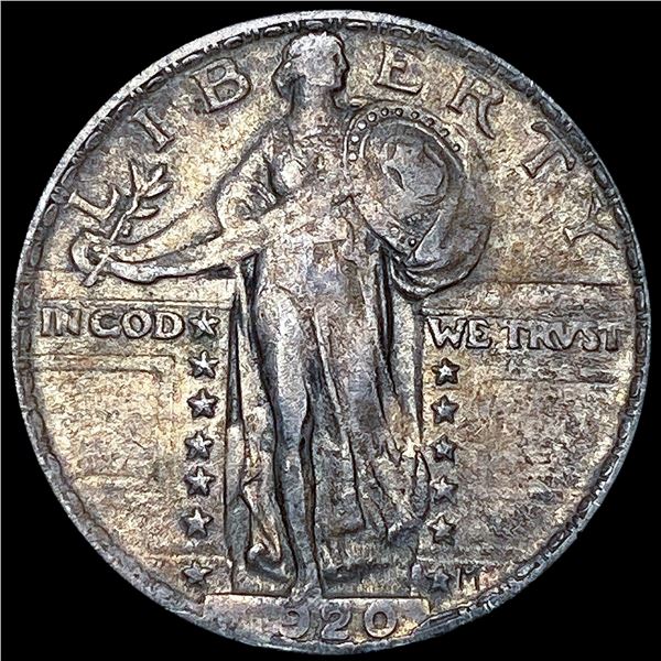 1920 Standing Liberty Quarter LIGHTLY CIRCULATED