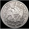 Image 2 : 1853 Arws & Rays Seated Liberty Quarter CLOSELY UN