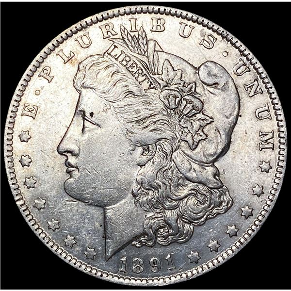 1891-O Morgan Silver Dollar CLOSELY UNCIRCULATED