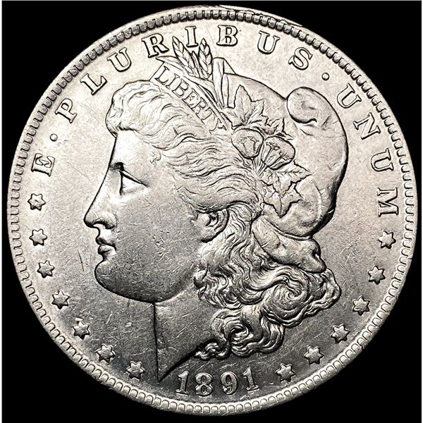 1891-O Morgan Silver Dollar CLOSELY UNCIRCULATED
