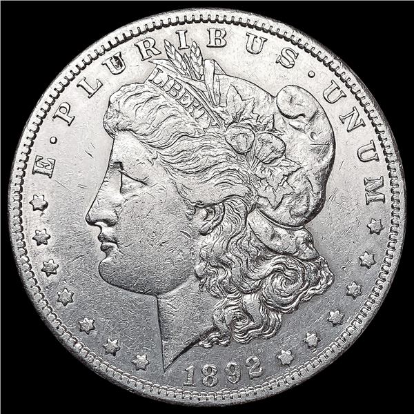 1892-S Morgan Silver Dollar CLOSELY UNCIRCULATED