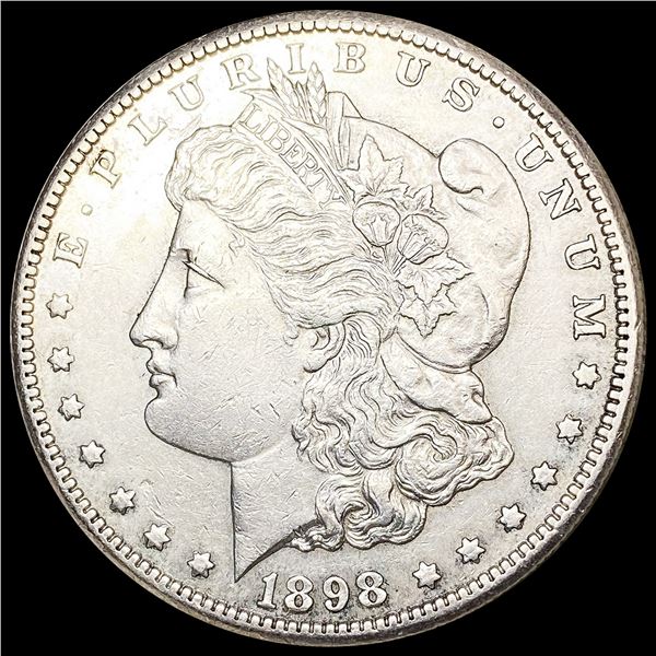 1898-S Morgan Silver Dollar CLOSELY UNCIRCULATED