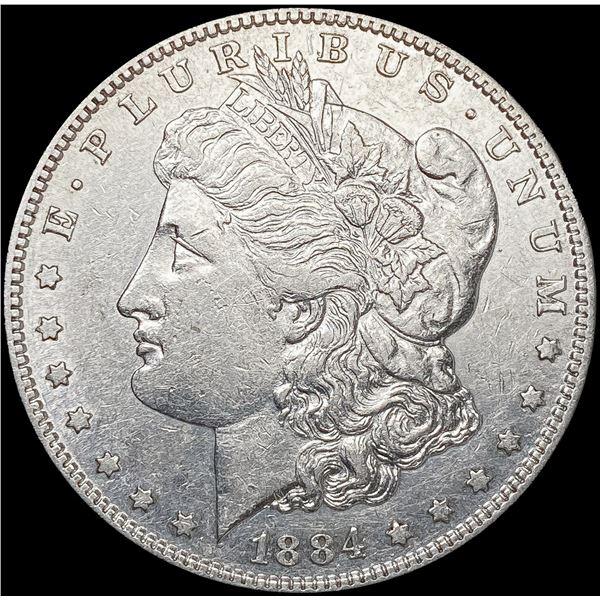 1884-S Morgan Silver Dollar CLOSELY UNCIRCULATED