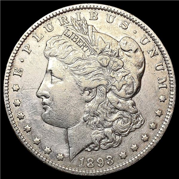 1893 Morgan Silver Dollar CLOSELY UNCIRCULATED