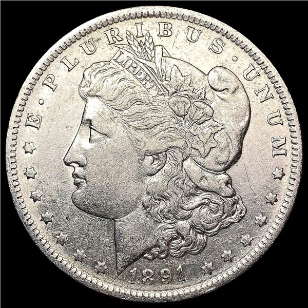 1891-O Morgan Silver Dollar CHOICE AU