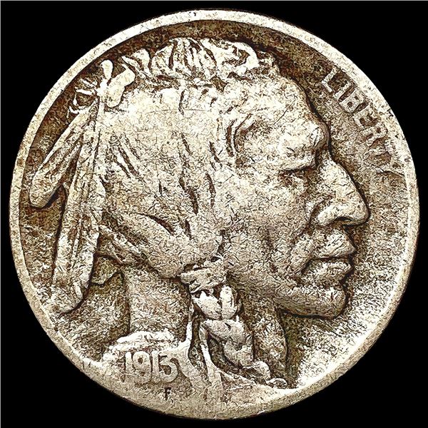 1913-D T2 Buffalo Nickel LIGHTLY CIRCULATED