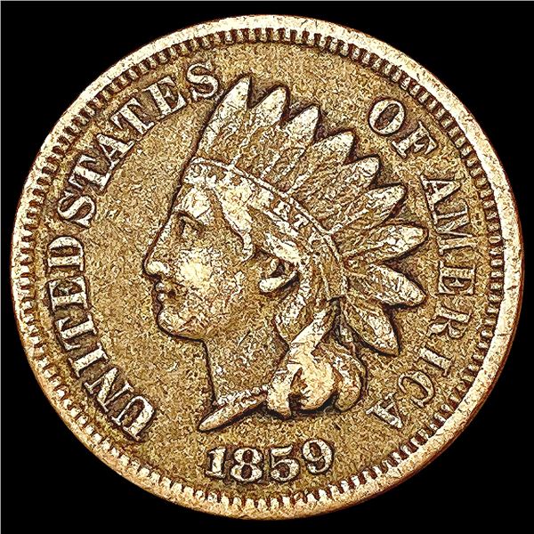 1859 Indian Head Cent LIGHTLY CIRCULATED
