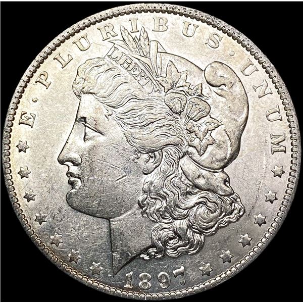 1897-O Morgan Silver Dollar CLOSELY UNCIRCULATED