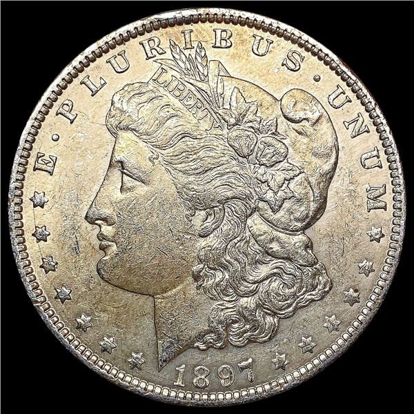 1897-O Morgan Silver Dollar CLOSELY UNCIRCULATED