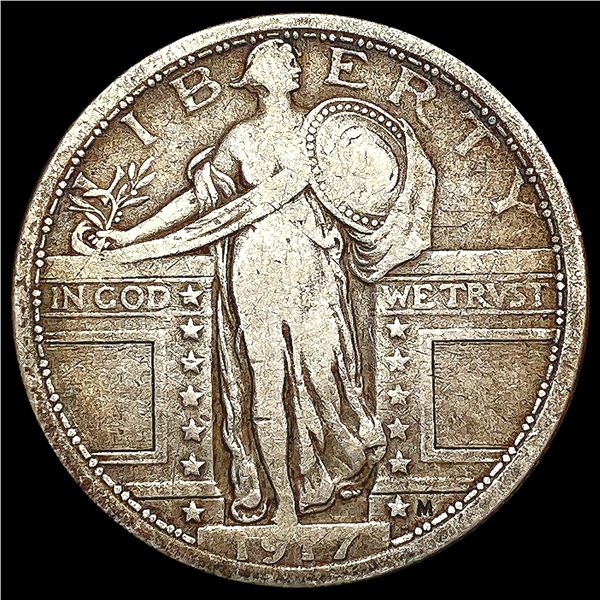 1917 Standing Liberty Quarter NICELY CIRCULATED