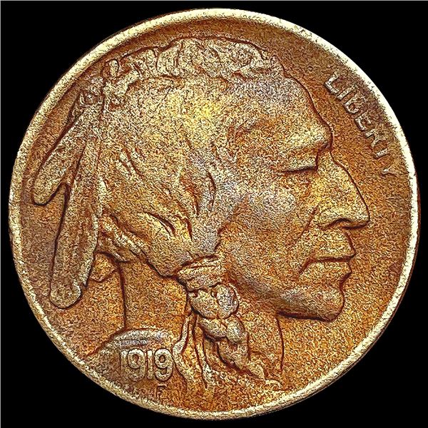 1919-S Buffalo Nickel NEARLY UNCIRCULATED