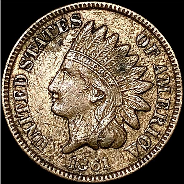 1861 Indian Head Cent CLOSELY UNCIRCULATED