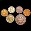 Image 2 : [6] Varied US Coinage [1855, 1916, 1917, [3] 1928]