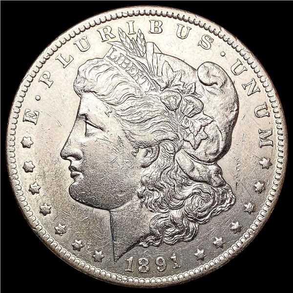 1891-CC Morgan Silver Dollar UNCIRCULATED