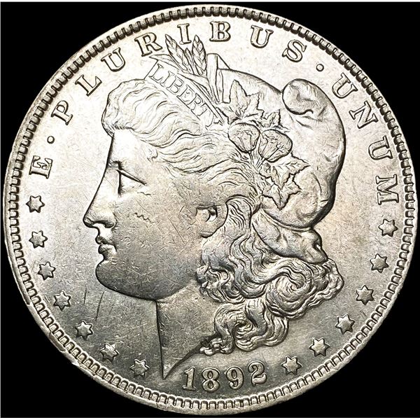 1892-O Morgan Silver Dollar CLOSELY UNCIRCULATED