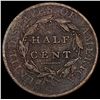 Image 2 : 1809 Classic Head Half Cent NICELY CIRCULATED