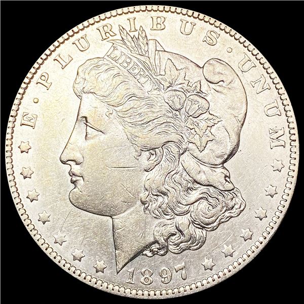1897-O Morgan Silver Dollar NEARLY UNCIRCULATED