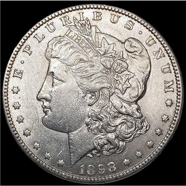 1898-S Morgan Silver Dollar CLOSELY UNCIRCULATED