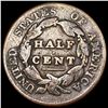 Image 2 : 1829 Classic Head Half Cent LIGHTLY CIRCULATED