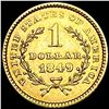 Image 2 : 1849 Rare Gold Dollar UNCIRCULATED