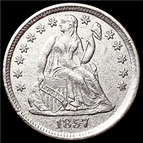 1857-O Seated Liberty Half Dime UNCIRCULATED