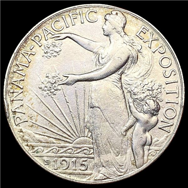 1915-S Panama-Pacific Half Dollar CLOSELY UNCIRCUL