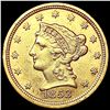 Image 1 : 1853 $2.50 Gold Quarter Eagle CLOSELY UNCIRCULATED