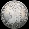 Image 1 : 1808/7 Capped Bust Half Dollar NICELY CIRCULATED