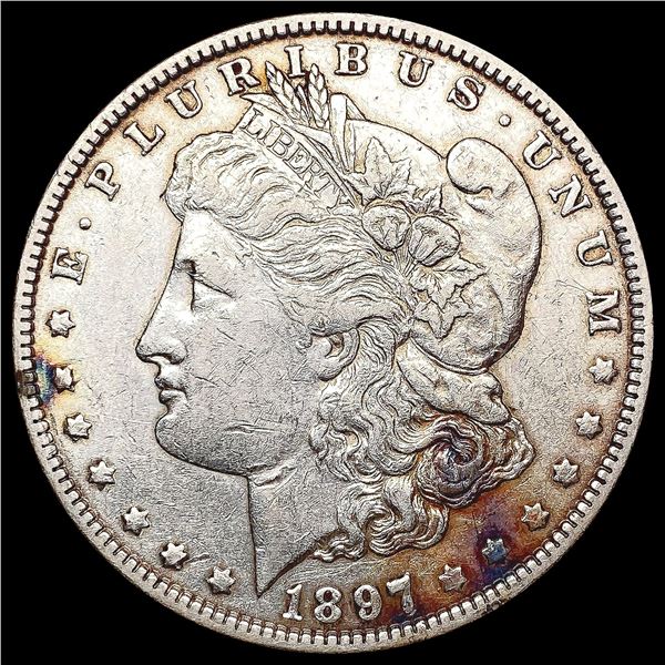 1897-O Morgan Silver Dollar NEARLY UNCIRCULATED