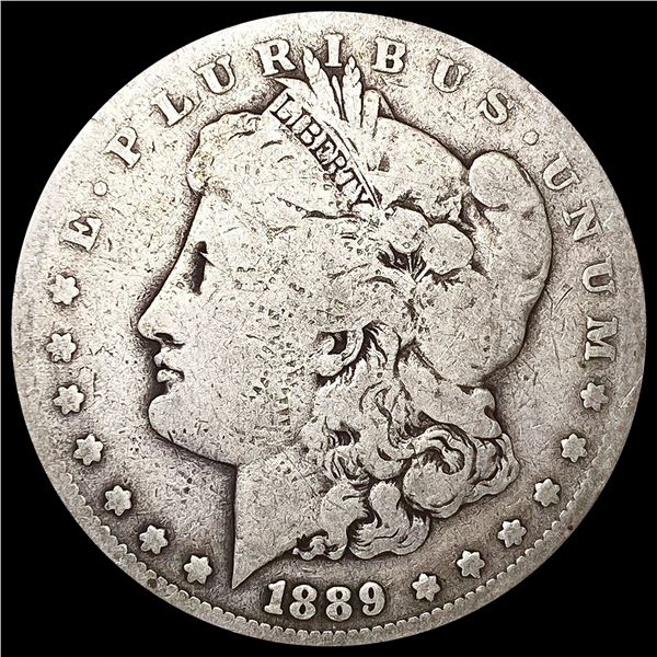 1889-CC Morgan Silver Dollar NICELY CIRCULATED