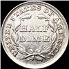 Image 2 : 1858 Seated Liberty Half Dime CLOSELY UNCIRCULATED