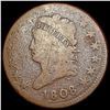 Image 1 : 1808 Coronet Head Large Cent NICELY CIRCULATED