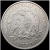 Image 2 : 1873 Arws Seated Liberty Half Dollar CLOSELY UNCIR