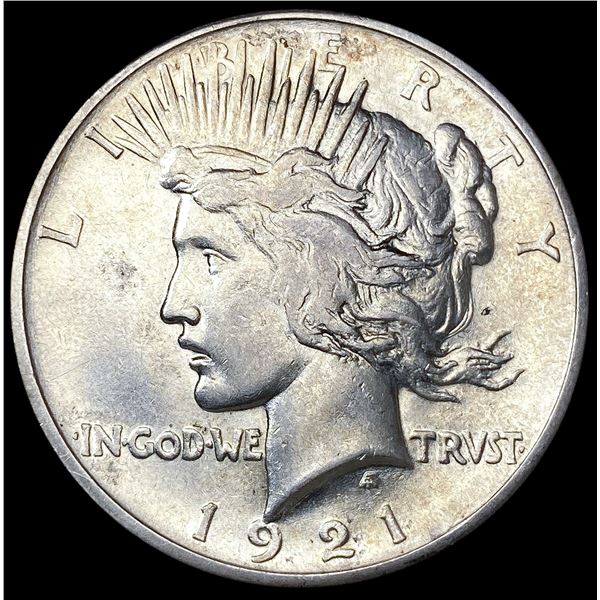 1921 Silver Peace Dollar CLOSELY UNCIRCULATED