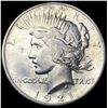 Image 1 : 1921 Silver Peace Dollar CLOSELY UNCIRCULATED