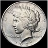 Image 1 : 1921 Silver Peace Dollar CLOSELY UNCIRCULATED