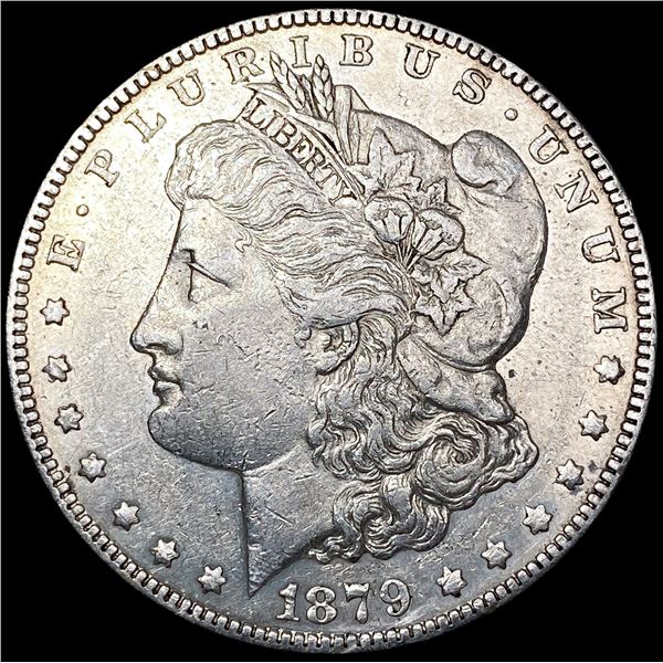 1879-S 7TF Rev 78 Morgan Silver Dollar CLOSELY UNC