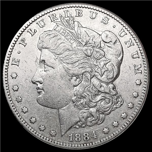 1884-S Morgan Silver Dollar NEARLY UNCIRCULATED