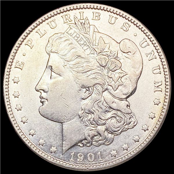 1901 Morgan Silver Dollar NEARLY UNCIRCULATED