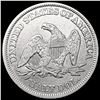 Image 2 : 1858 Seated Liberty Half Dollar CLOSELY UNCIRCULAT