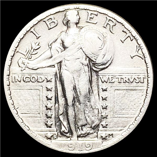 1919-S Standing Liberty Quarter NEARLY UNCIRCULATE